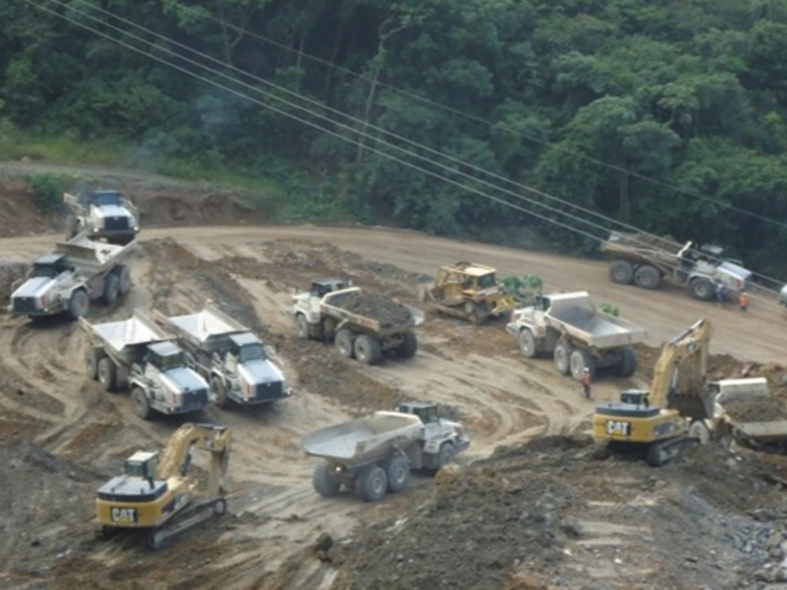 Transporte de materiales y alquiler de Equipos para el Proyecto Hidroeléctrico Sogamoso.  GRUPO ICT II – ISAGEN.